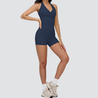 Cross Sculpt Halter Yoga Tank