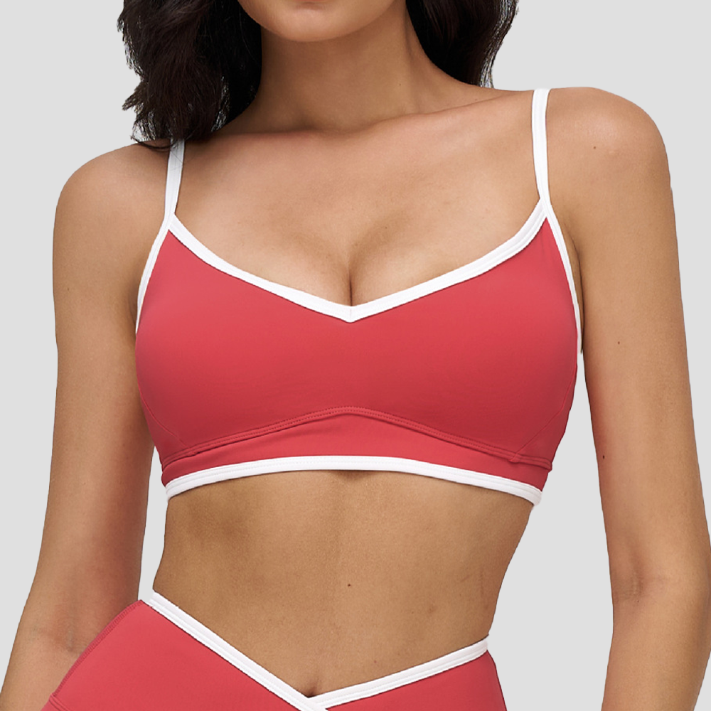 V-Trim Adjustable Sports Bra