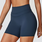 SculptLift High-Waist Yoga Shorts - Navy - image 2