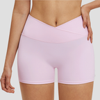 SculptFlow™ Cross-Waist Sculpt Shorts