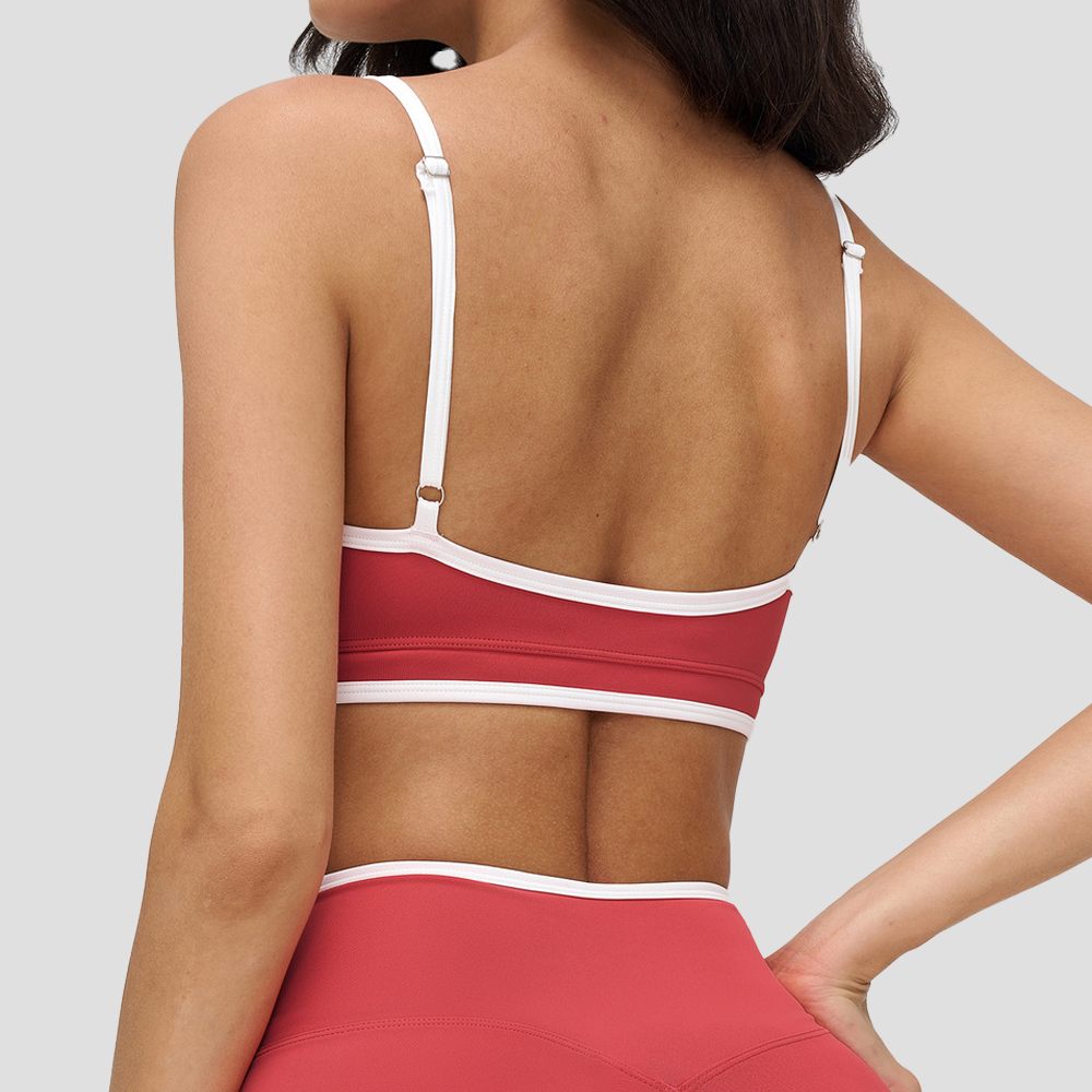 V-Trim Adjustable Sports Bra