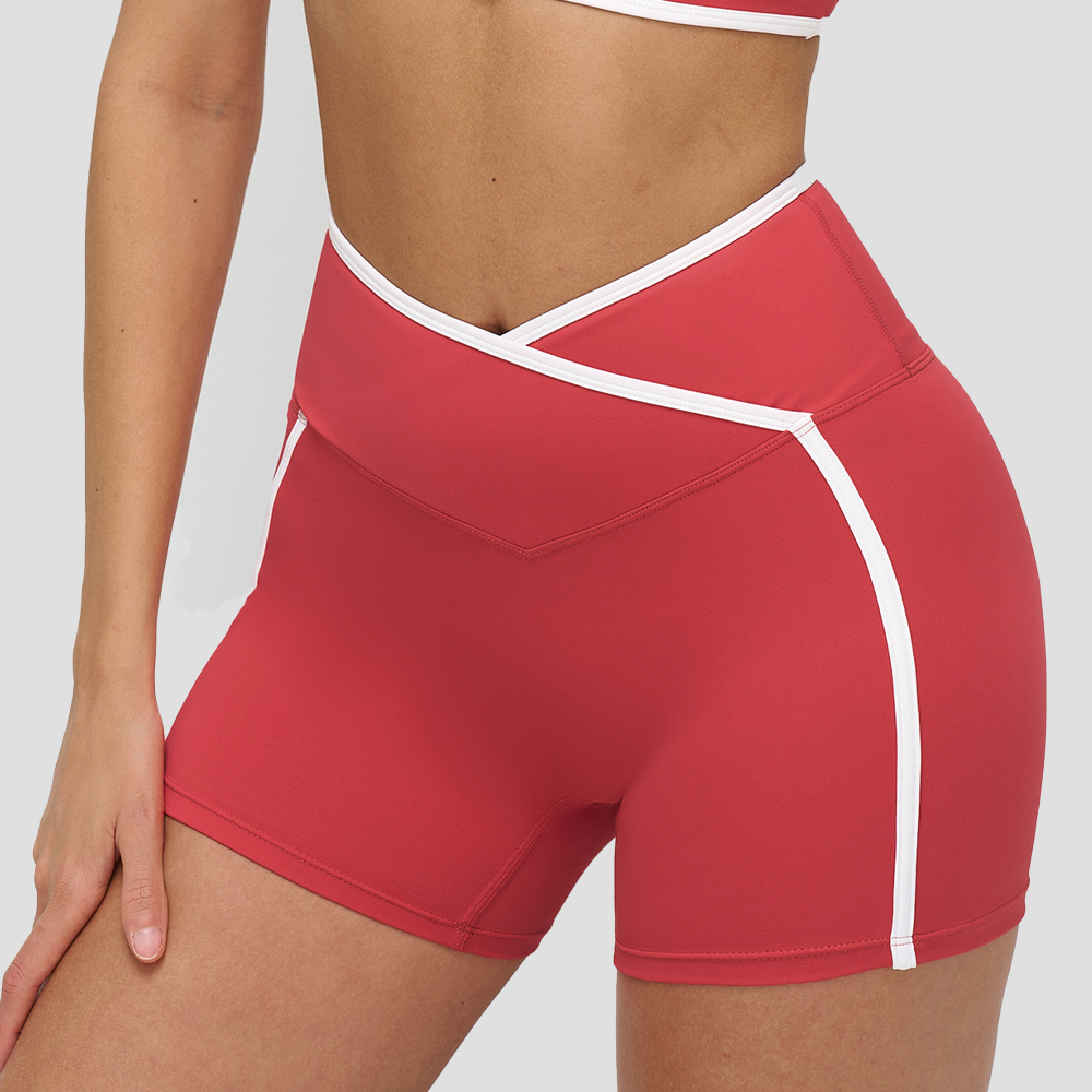 SculptV™ Cross-Waist Training Shorts