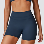 SculptLift High-Waist Yoga Shorts - Yellow - image 4