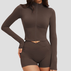 SculptZip™ Contour Long Sleeve Top