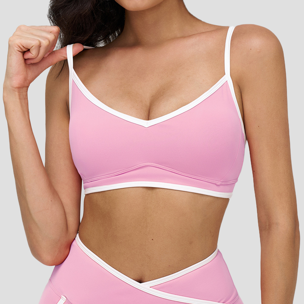 V-Trim Adjustable Sports Bra