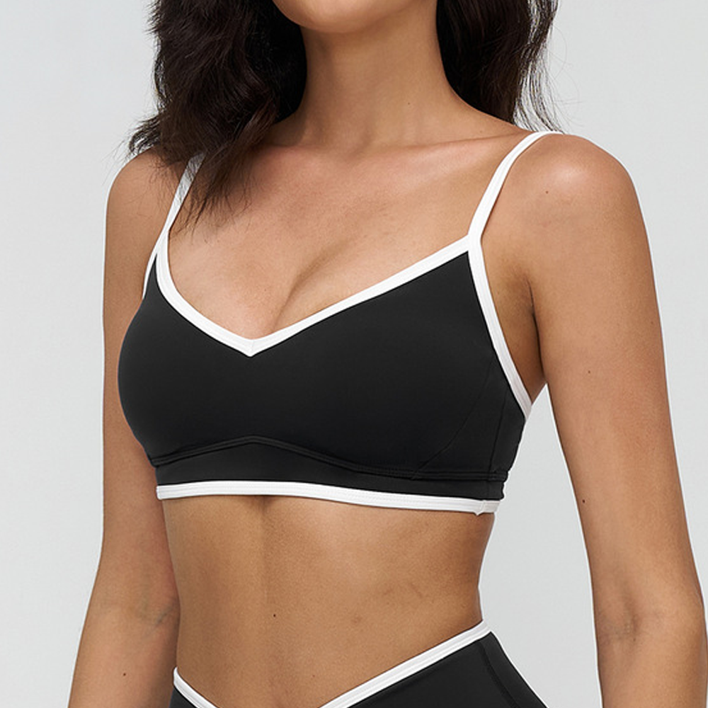V-Trim Adjustable Sports Bra